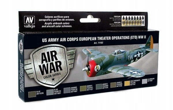 Vallejo 71182 Stavebnice Model Air War Us Army Corps