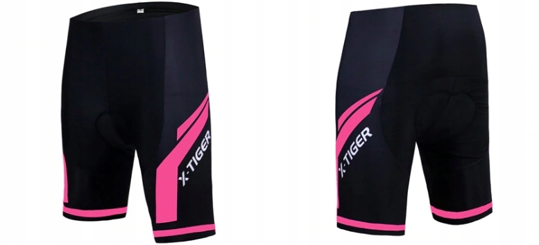 SPODENKI DAMSKIE NA ROWER ROWEROWE WKŁADKA ŻELOWA Marka inna