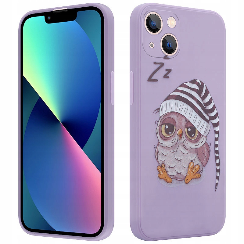 Etui wzór sowa do Samsung A72 4G obudowa