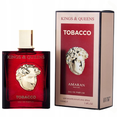 Amaran Kings&queens Tobacco 100ML Unisex Parfémovaná Voda Arabské Parfémy