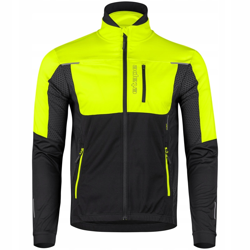 Etape Bunda Strong 2.0 pánské černá-žlutá fluo L