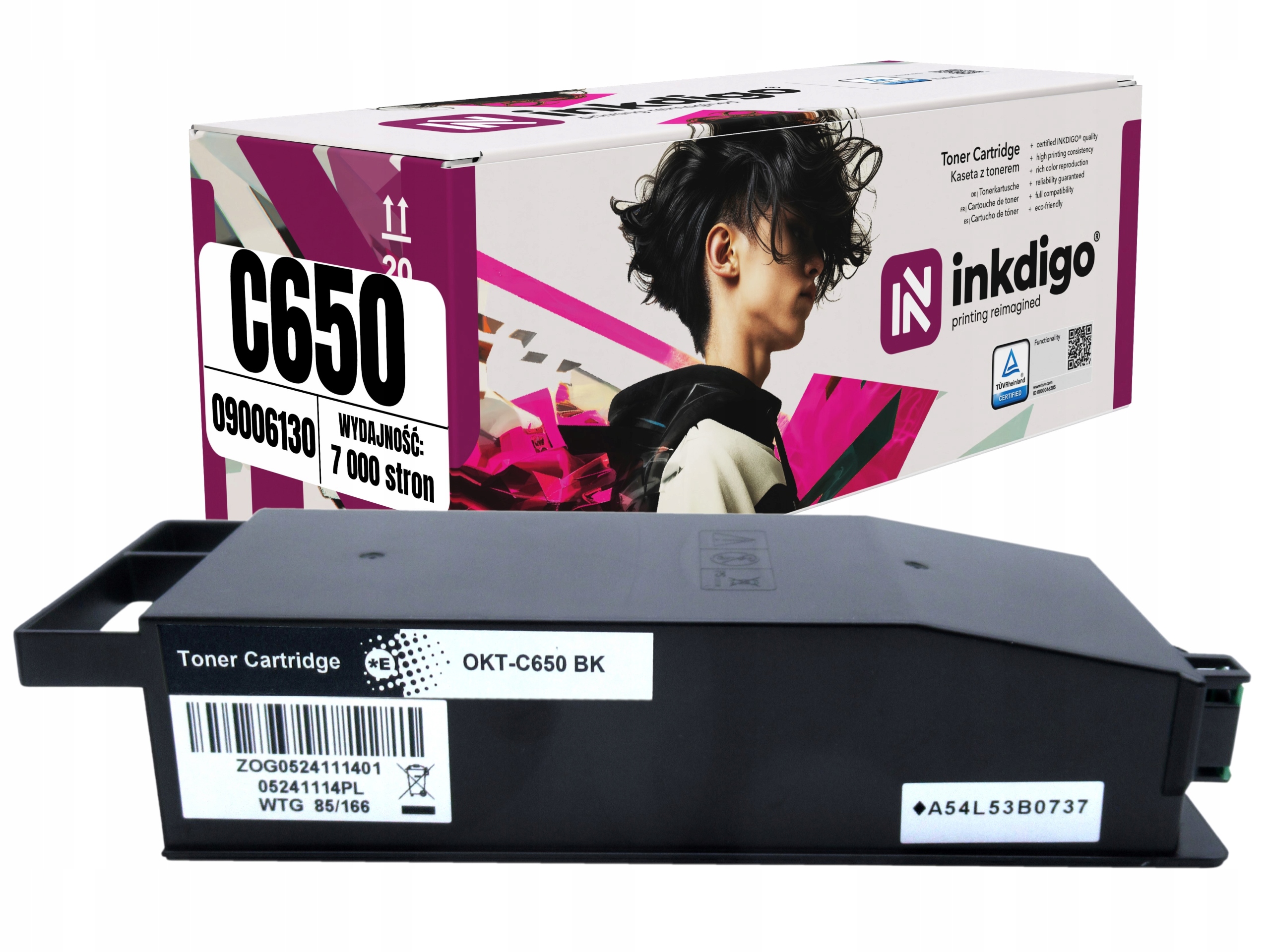 Náhradní Toner 09006130 Pro Oki C650 C650dn