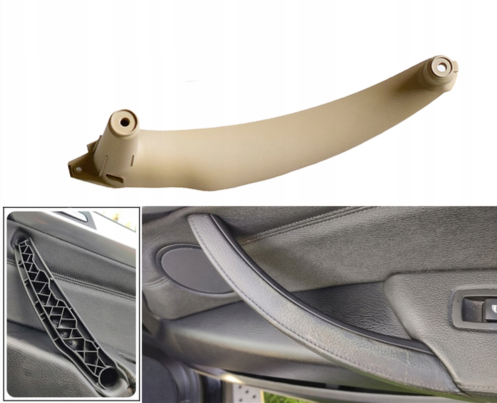 6V0837221A2ZZ - BMW E70 E71 X5 X6 ручка Ручка двері бежевий правий