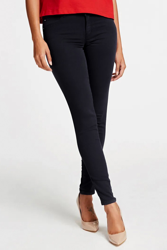 Guess Spodnie Granatowe Skinny (24)