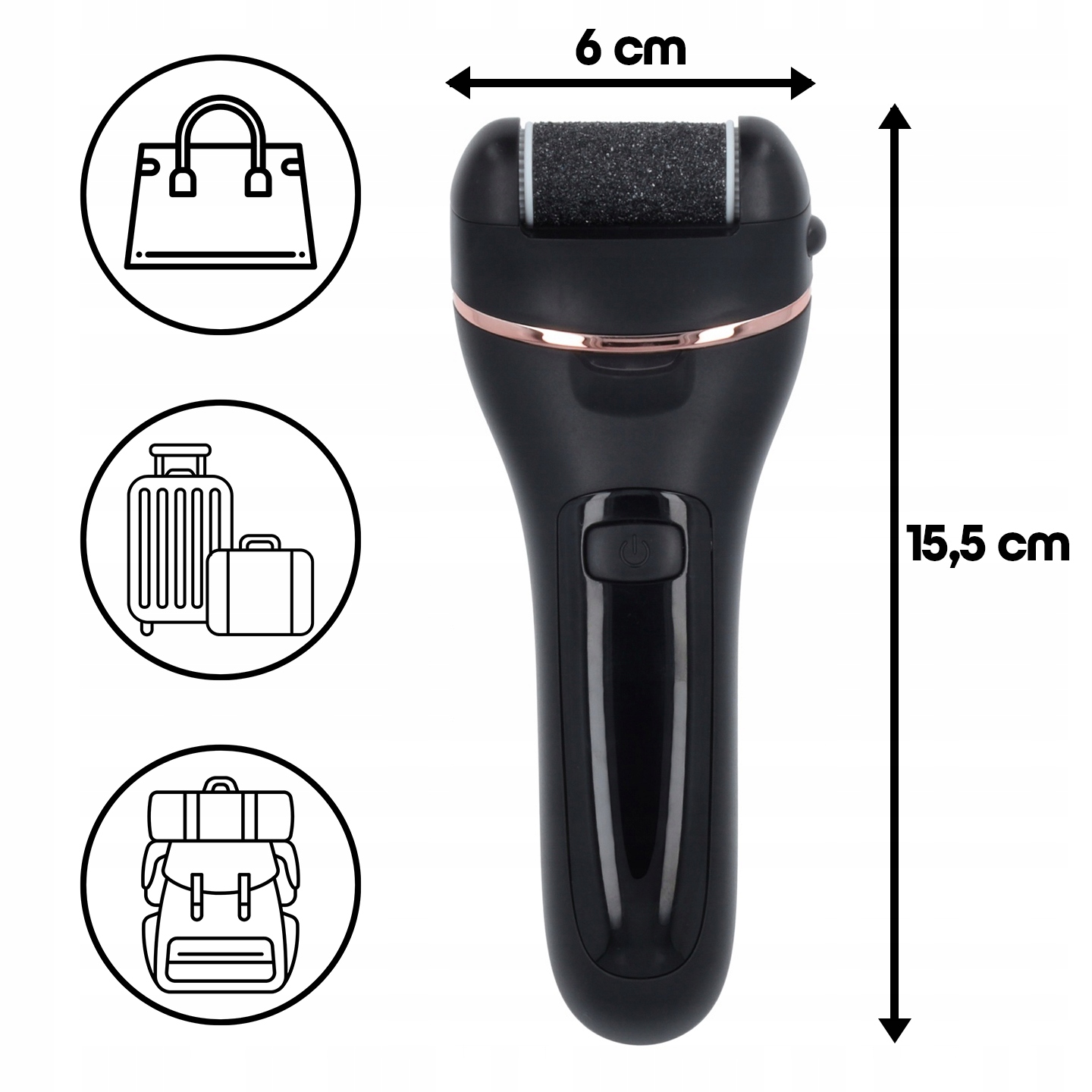 ELEKTRYCZNY PILNIK DO STÓP PIĘT FREZARKA TARKA LCD 10W1 XTECH EAN (GTIN) 5907783088483