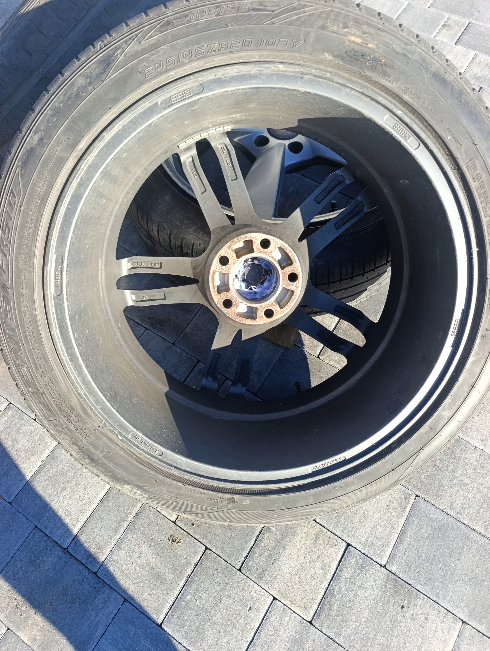 disc disc VW T5 T6 discs aluminium 5x120 245/45/20C