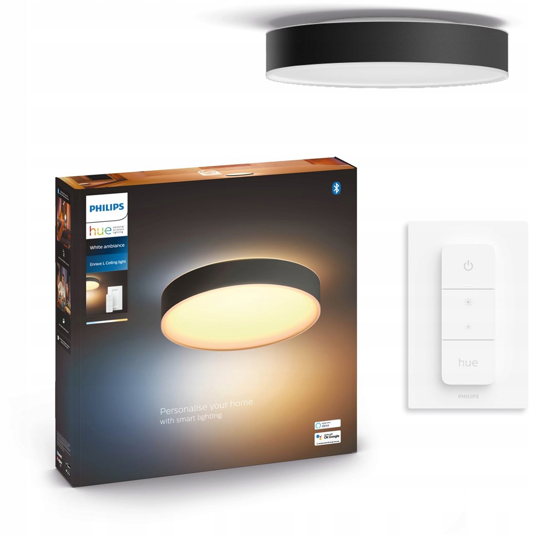 Philips Hue Enrave L Tw Inteligentné Led stropné Stropné Svietidlo 42,5 cm