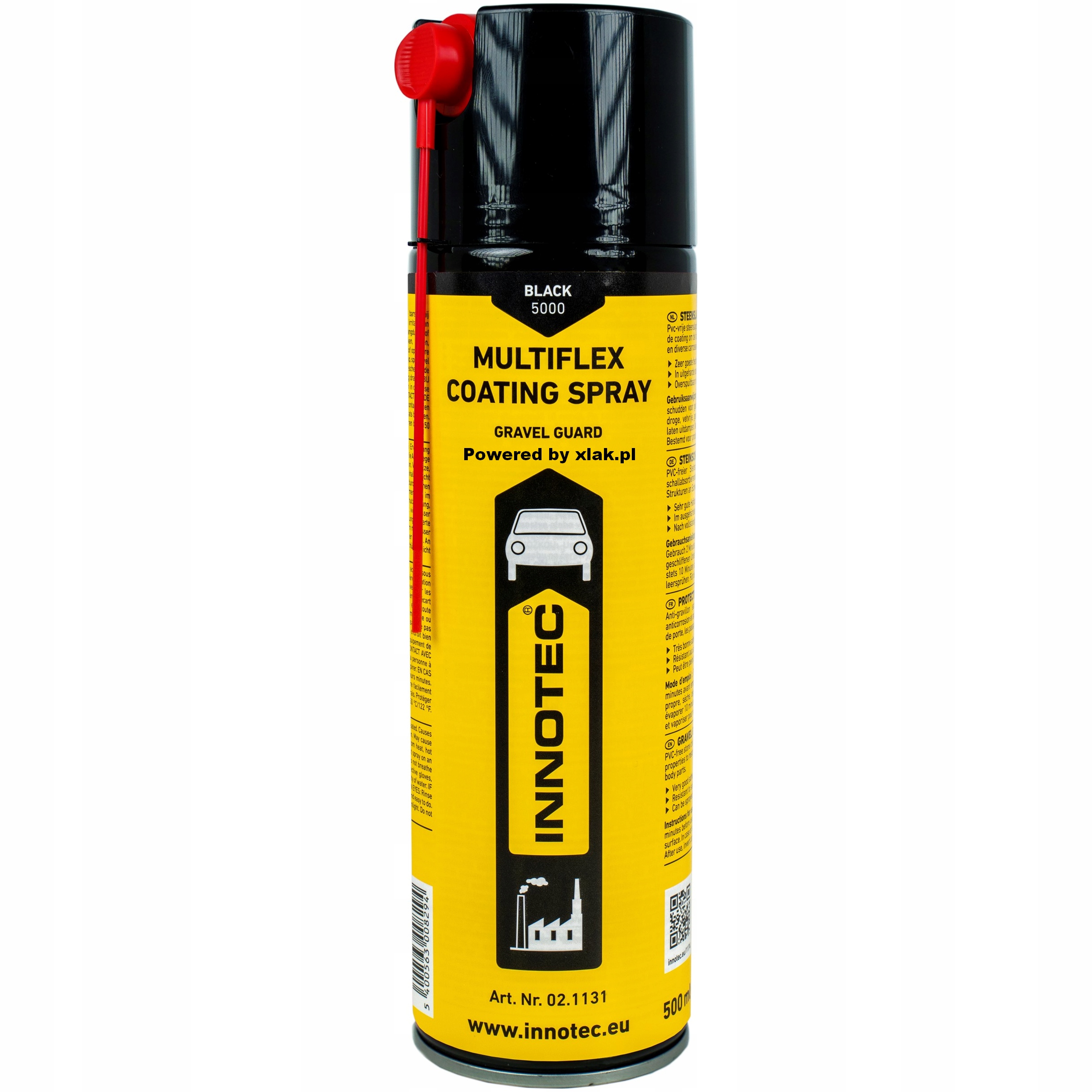 Elastyczna konserwacja Innotec Multiflex Czarny Baranek powłoka Spray 500ml