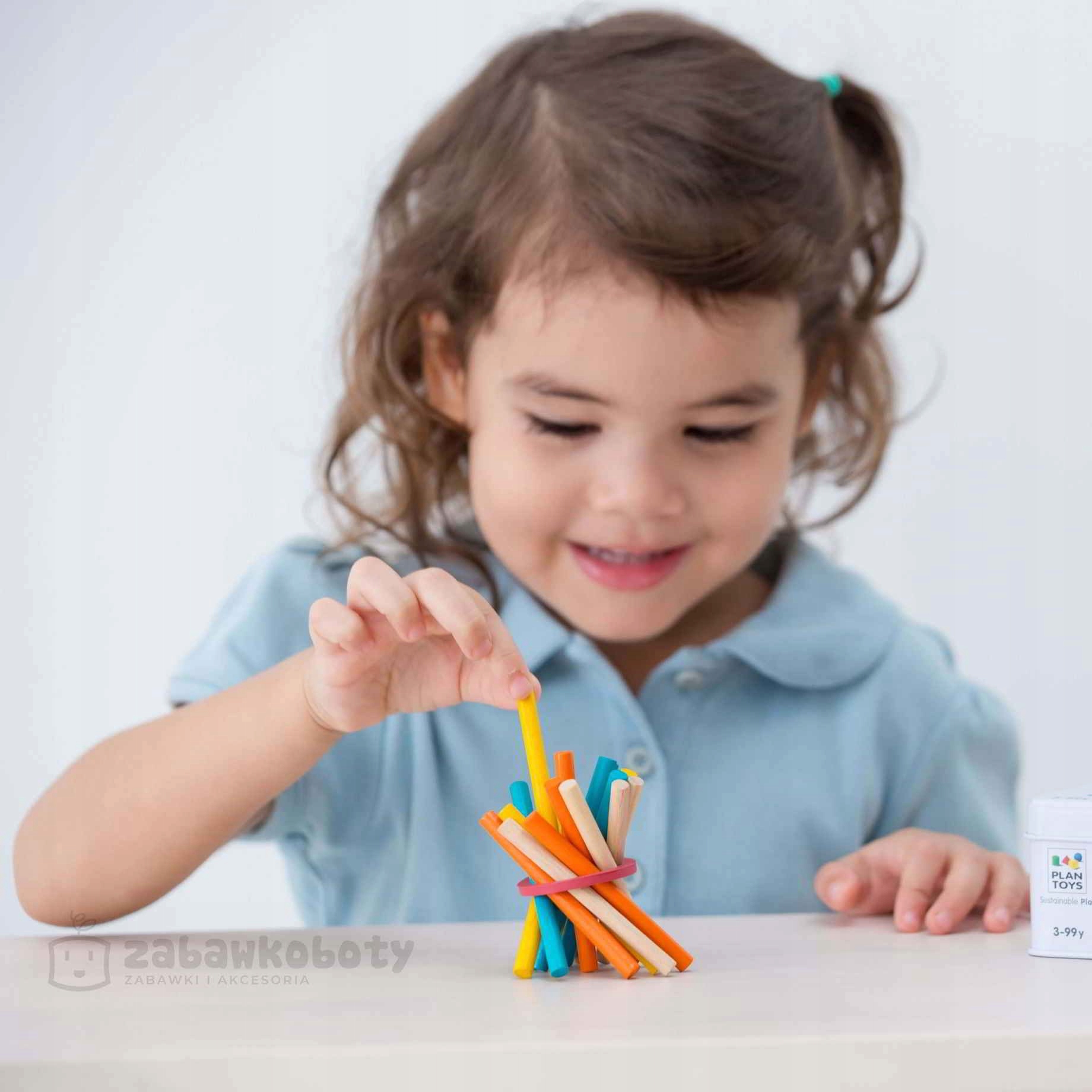PLAN TOYS - WYCIĄGNIJ PAŁECZKĘ MINI GRA ZRĘCZNOŚCIOWA Wydawca Plan Toys