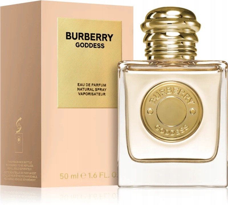 Dámská parfémovaná voda Burberry Goddess vanilková 50 ml