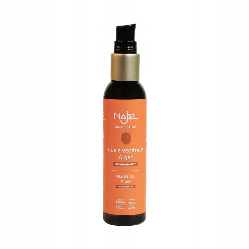 Arganový olej na obličej a tělo vlasů Organický 80 ml Najel