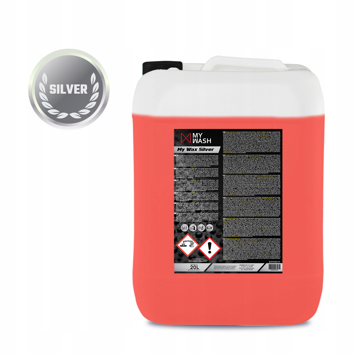 My Wax Silver 20L profesjonalny wosk do myjni
