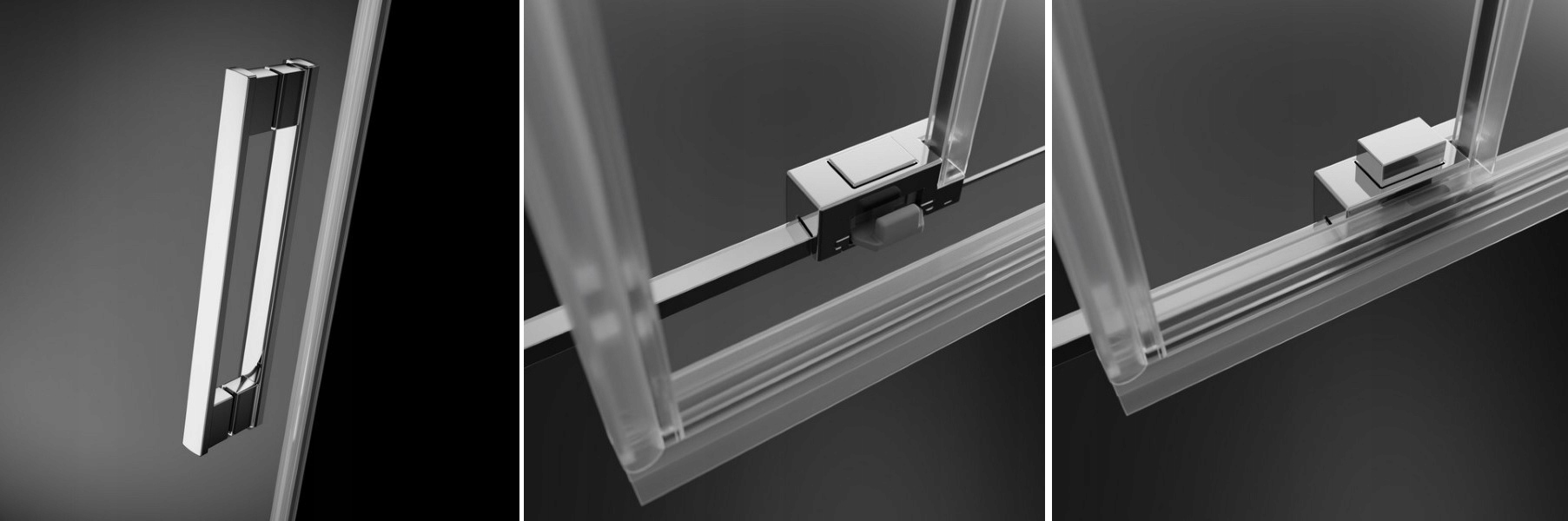 Drzwi prysznicowe Idea DWJ 160x200,5 Lewe RADAWAY Kod producenta 387020-01-01L