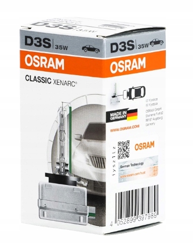 Osram D3S Xenarc Classic Żarnik Ksenon xenon 4300K