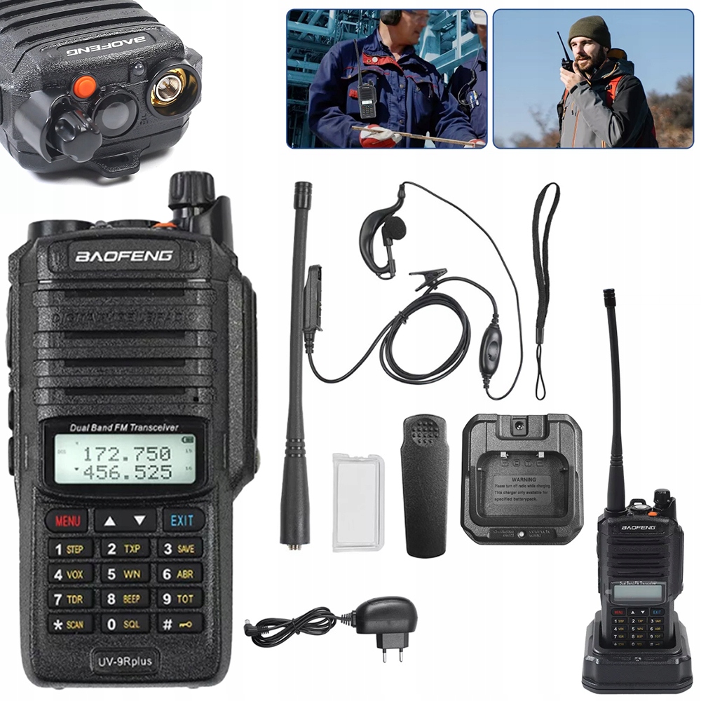 Baofeng 8000 mAh Vysílačka Radiotelefon Vysílačka IP67