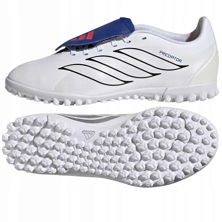 Adidas Predator Club Ft Jr Tf [38] Boty Turfy Unisex Jr Bílá