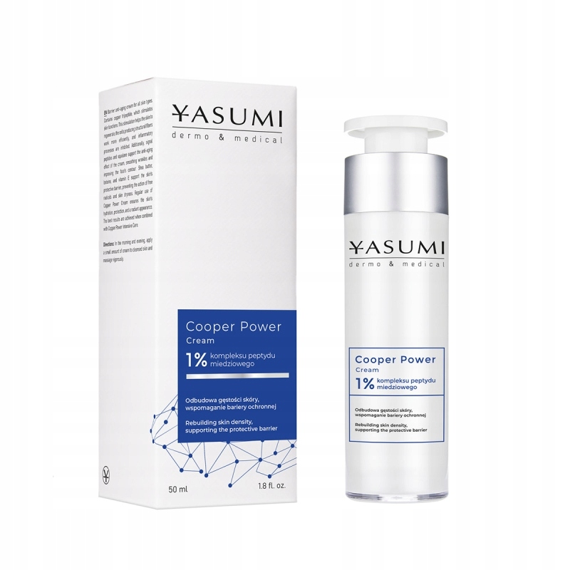 Yasumi Krem z peptydem miedziowym Copper Power Cream