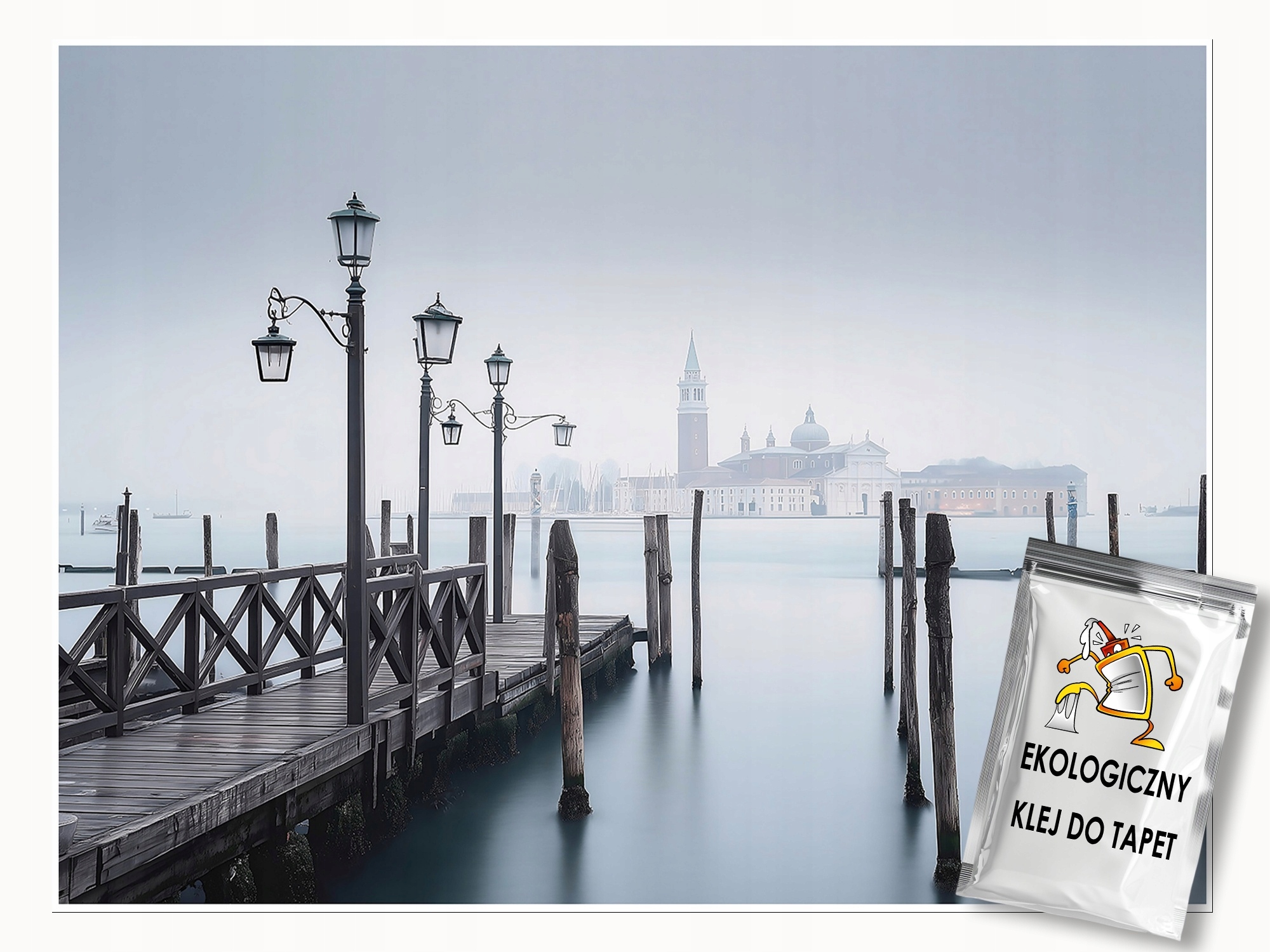 Fototapeta Molo Město Příroda Mlha Ložnice Obývací Pokoj Tapeta Flizelina 400x280