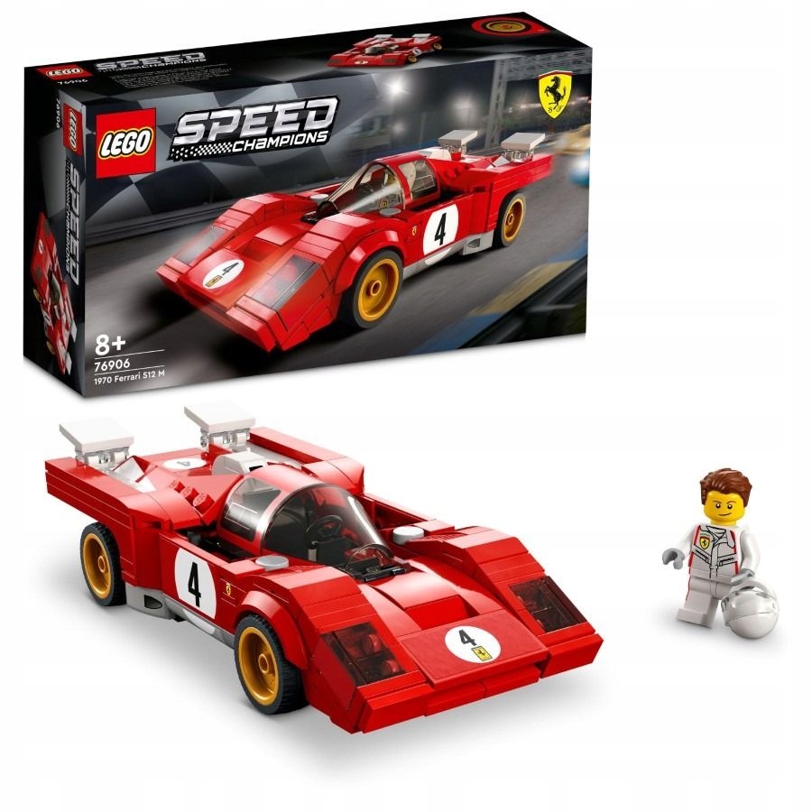 

Lego Speed Samochód 76906 1970 Ferrari 512 M