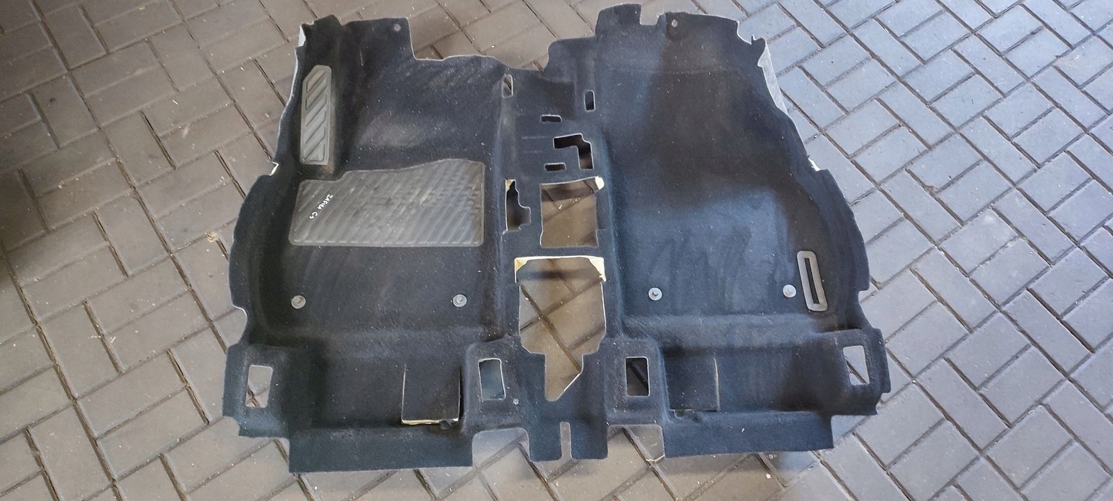 mats floor front Opel Zafira C 1,4