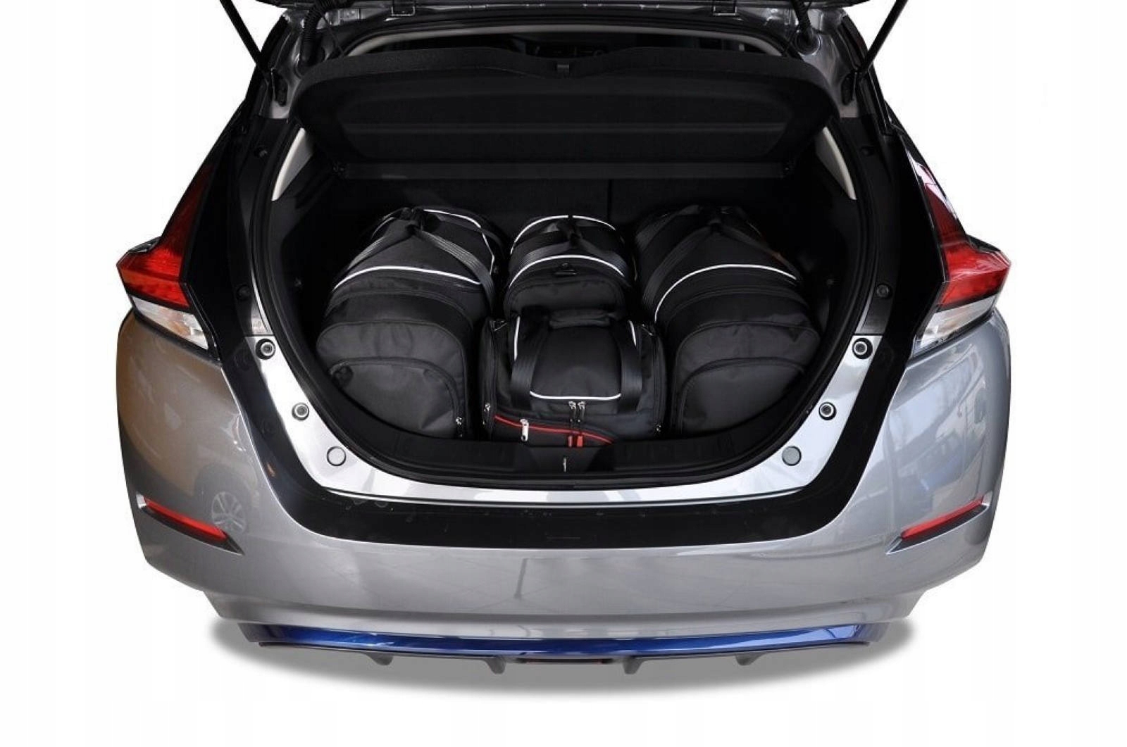 J&j Automotive Sada 4ks cestovných tašiek Aero pre Nissan Leaf Electric 20