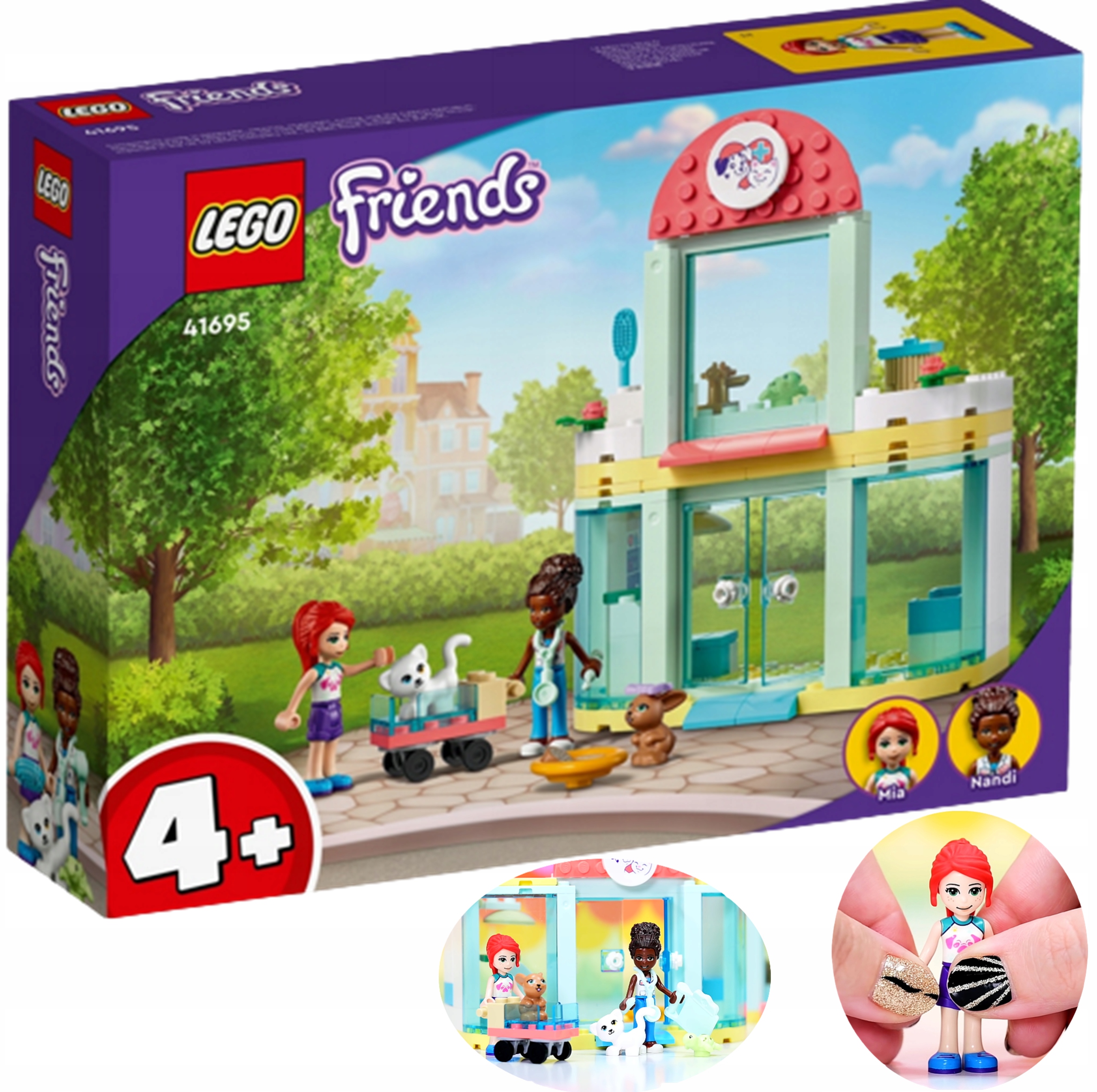 

Lego Friends Klinika Dla Zwierzątek 41695 Nowy