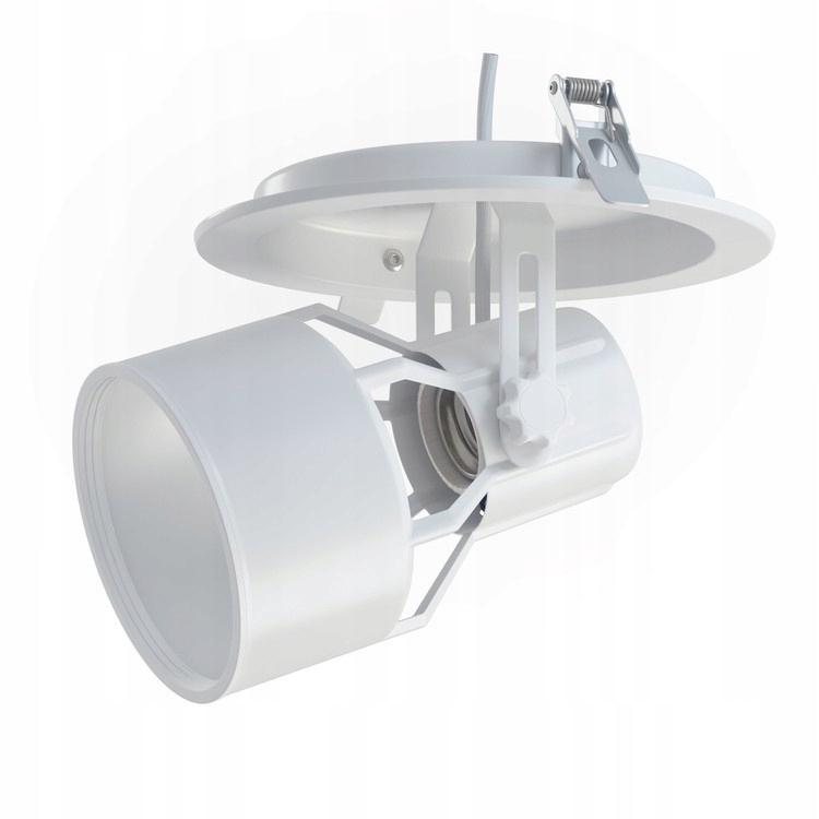 Verticana Ceiling Holder Bílý Svítidlo na žárovku do podhledu