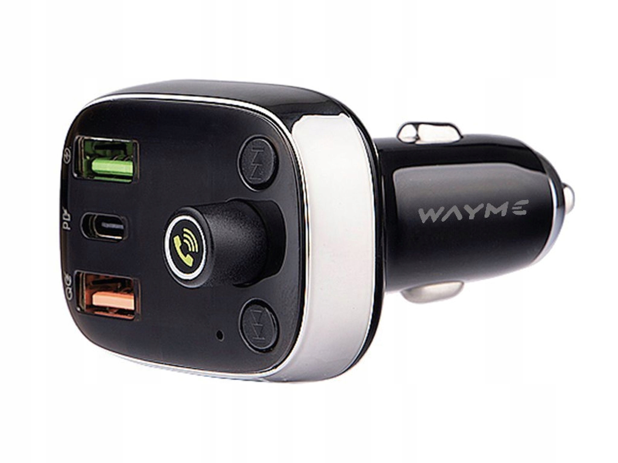 Wayme Fm vysílač 12/24V s Usb-c Pd, Q