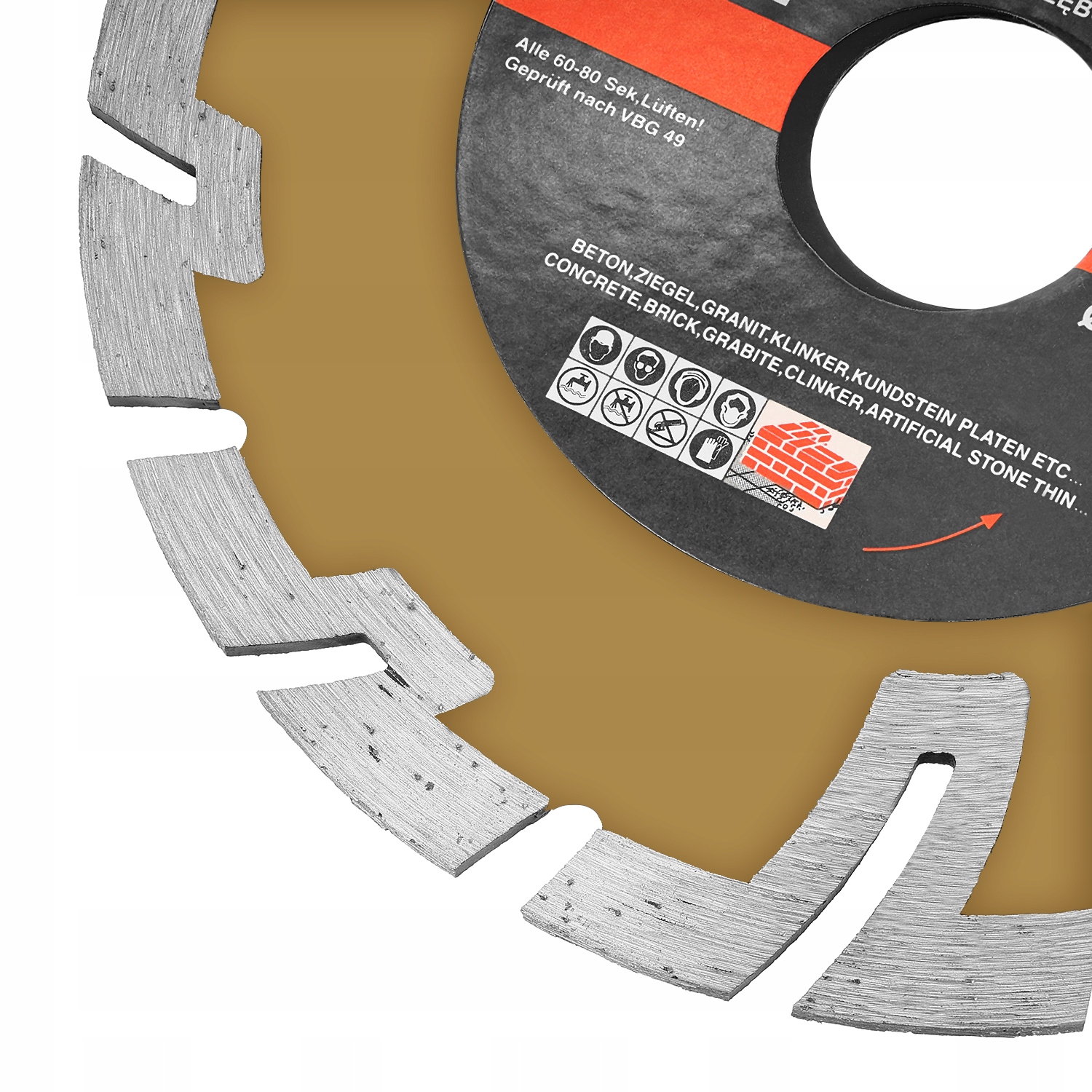 TARCZA DO BETONU DIAMENTOWA INTERVIS 125 DEEP CUT Kod producenta 337834