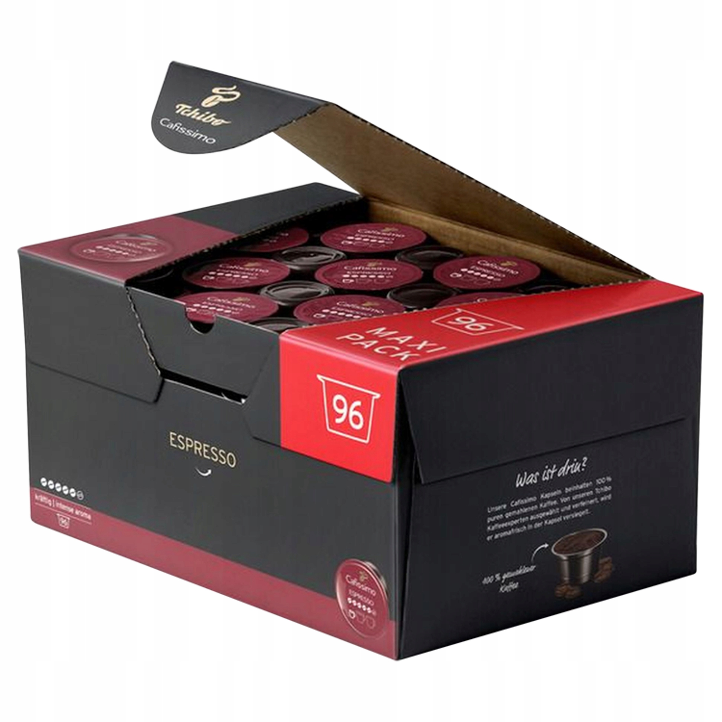 Tchibo Kawa Cafissimo Espresso Kraftig Intense Aroma 96 kapsułek