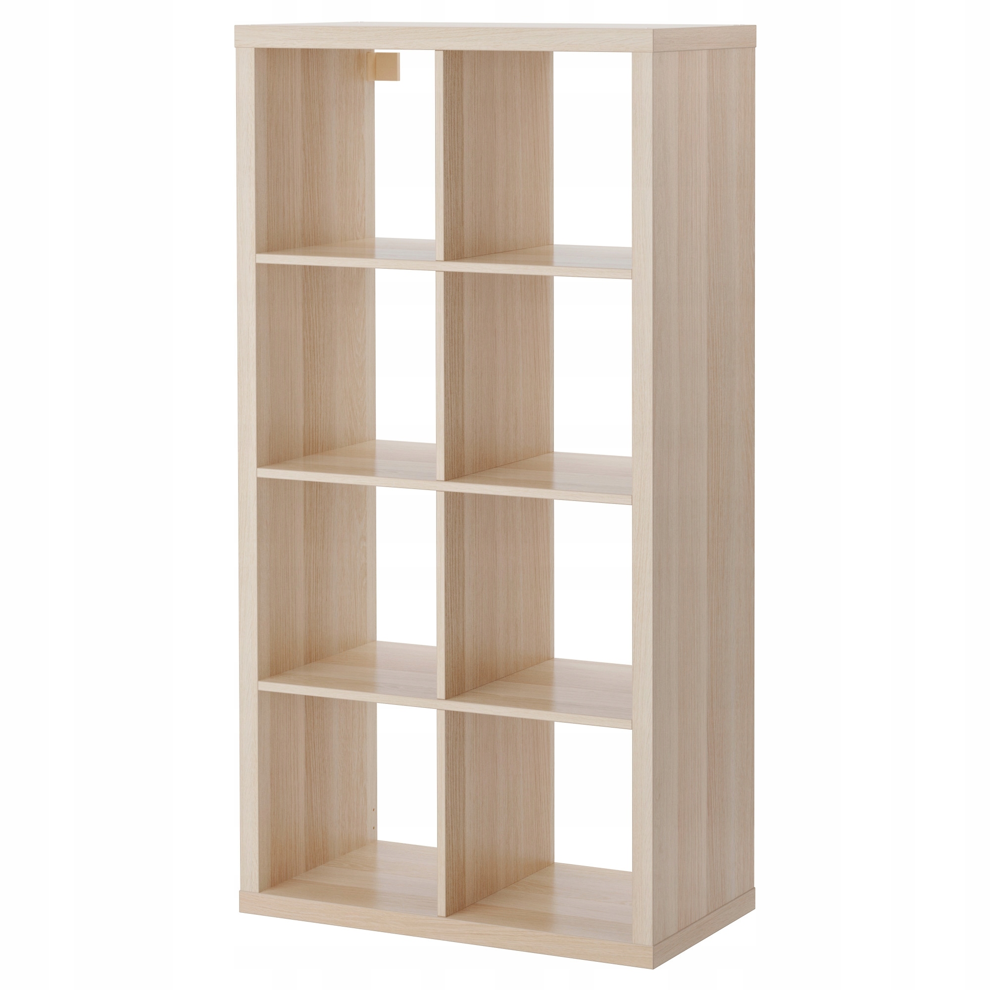 Regał Ikea Kallax 77 cm x 147 cm x 39 cm dąb naturalny