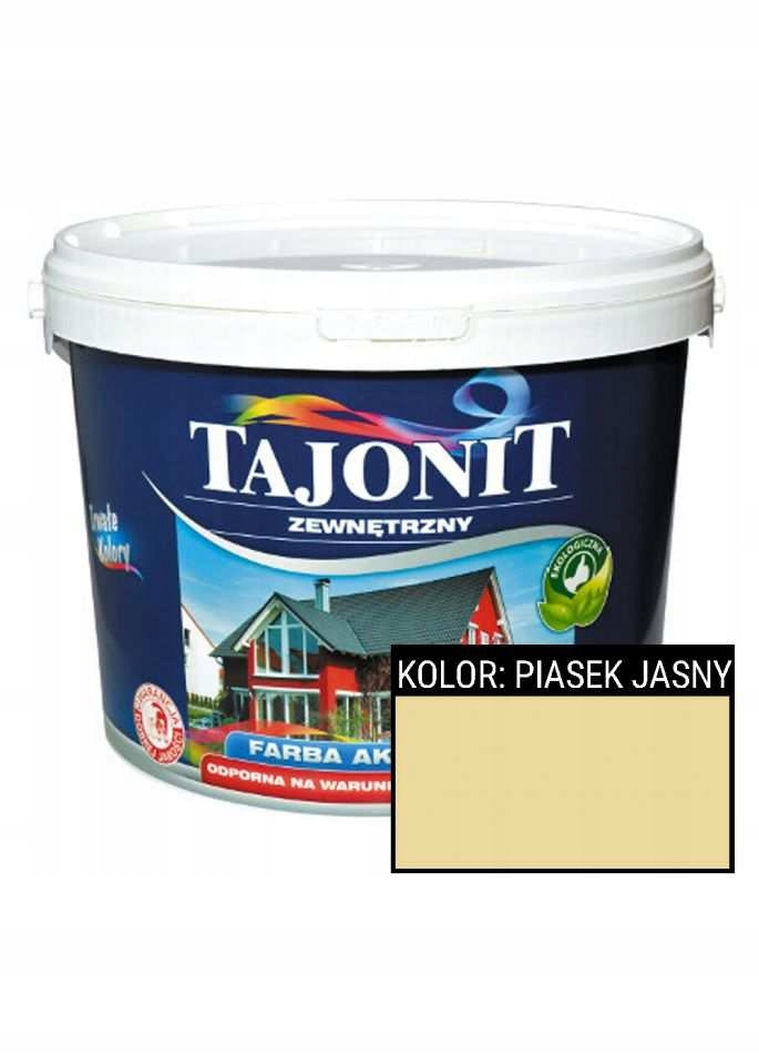 

Tajonit Zewnętrzny-akrylowa farba Piasek Jasny |1l