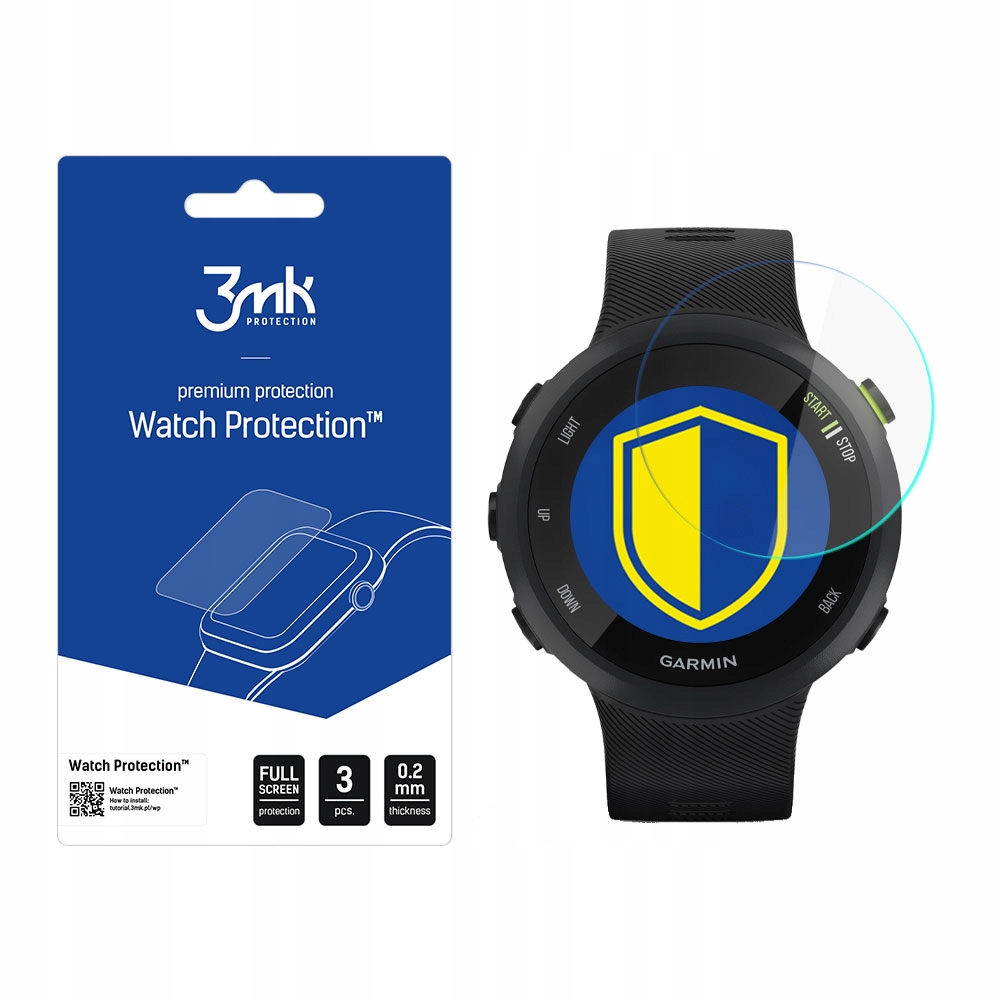 Szkło hybrydowe 3mk Watch Protection™ v. FlexibleGlass Lite na 45