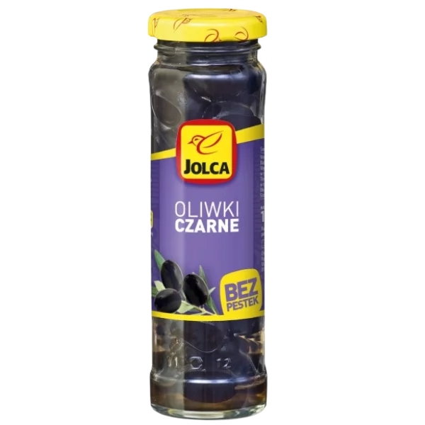

Jolca Hiszpańskie oliwki czarne bez pestek, 140g