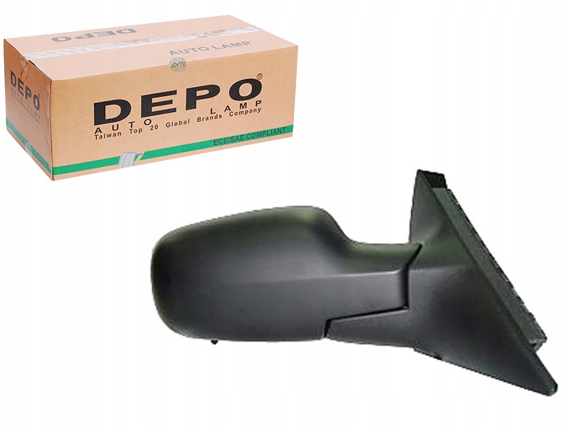 зеркало LE renault SCENIC II 03- Depo