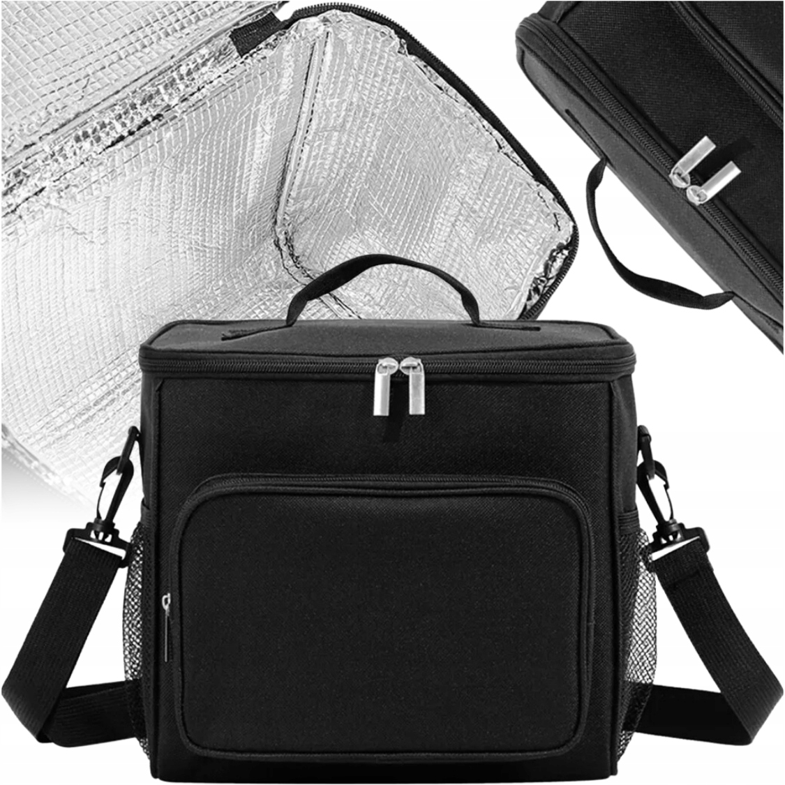 Torba LUNCH BOX ŚNIADANIOWA Termiczna duża na napoje śniadanie jedzenie Kod producenta Torba termiczna poręczna LUNCH BOX pojemna