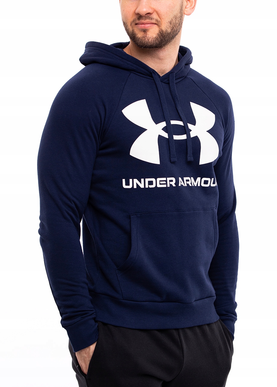 Under Armour pánská mikina s kapucí sportovní tepláková pohodlná s logem vel XL