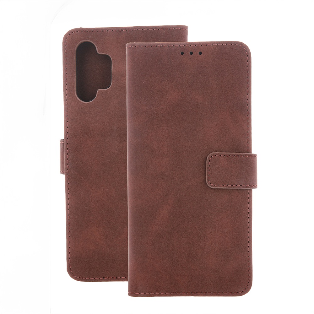 Etui Smart Velvet do Honor 600 Honor 600 Pro brązowe Tfo