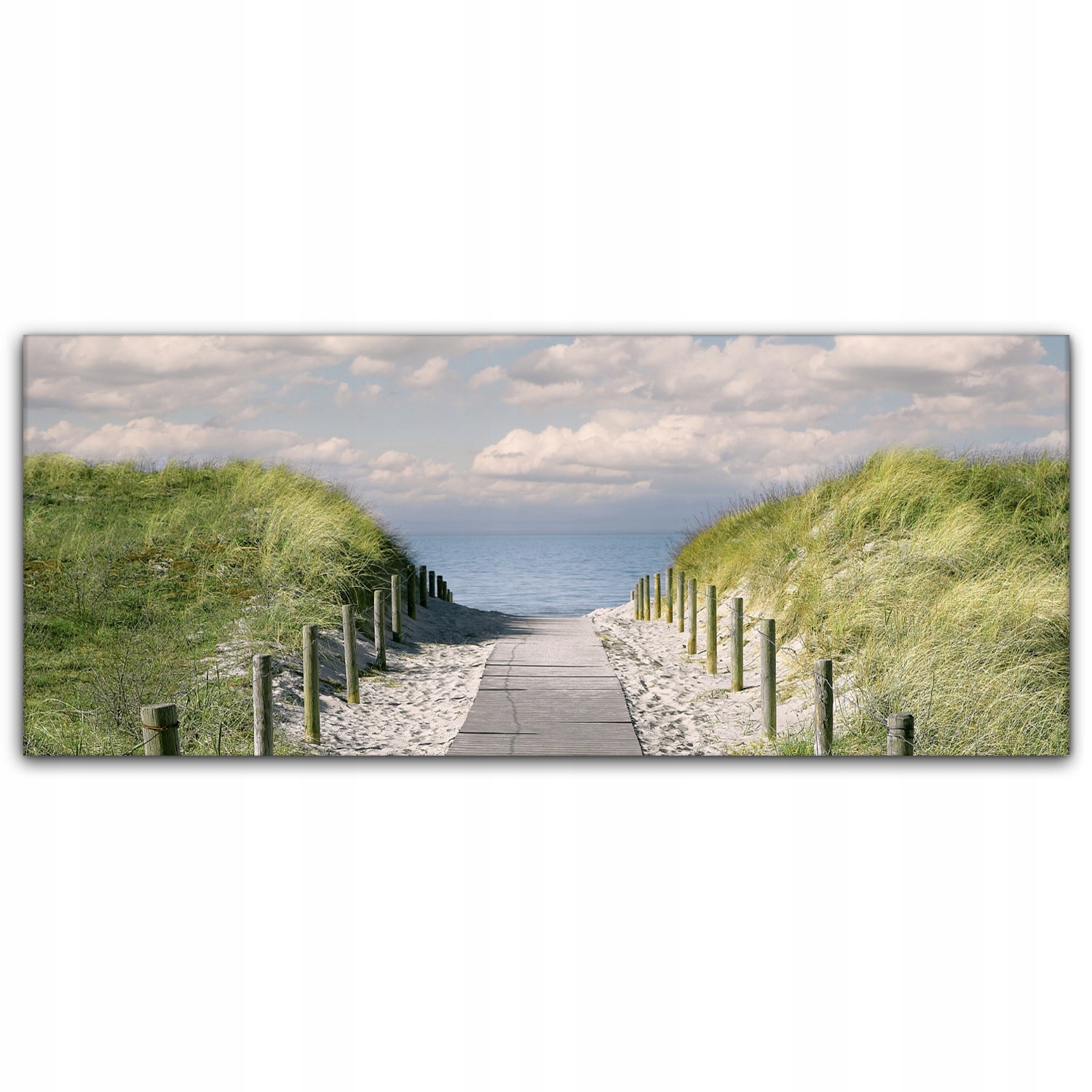 

foto-obraz na płótnie 125x50 Ścieżka Plaża Morze