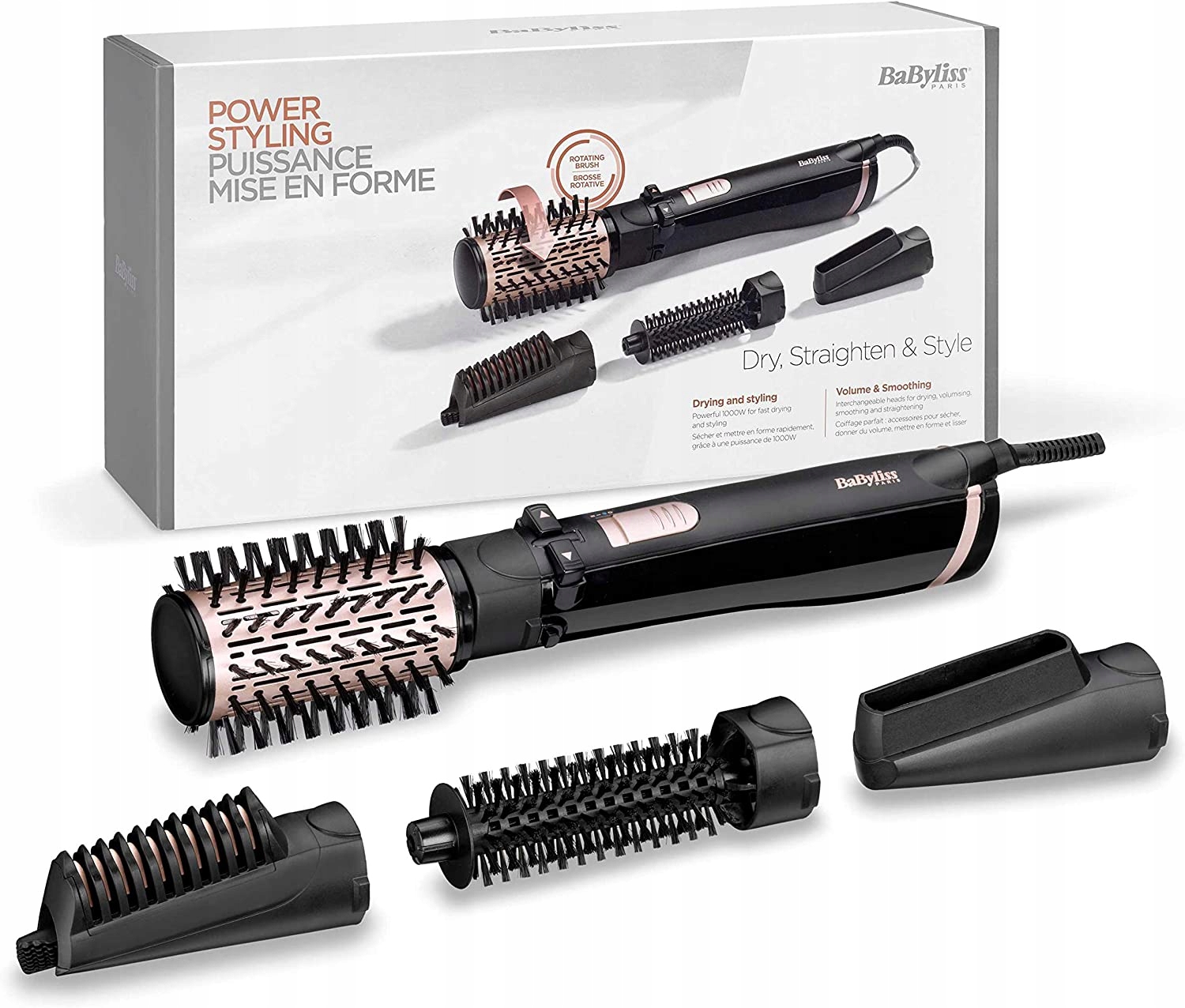 

Lokówko Suszarka Babyliss Mocna 1000W z Jonizacja