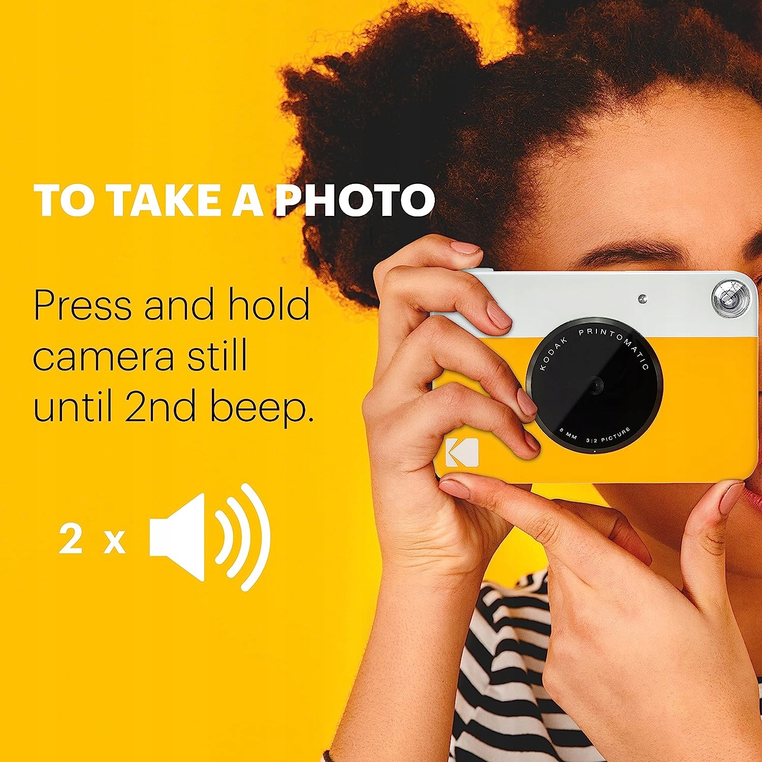 Aparat natychmiastowy Kodak Printomatic różowy USZKODZONY Model Printomatic