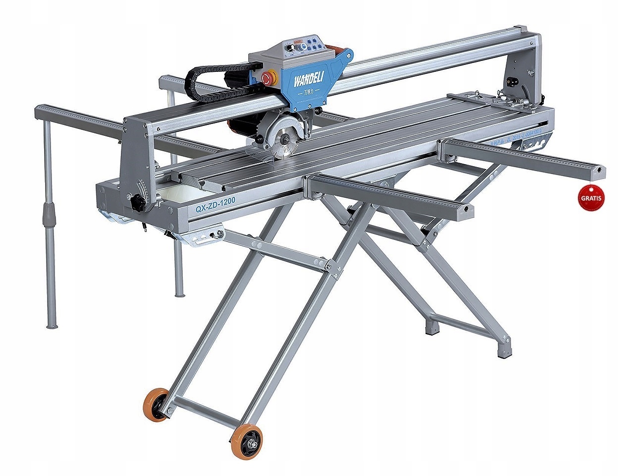 PRZECINARKA DO GLAZURY NA MOKRO WANDELI QX-ZD1200 AUTOMATYCZNA+ZESTAW TARCZ