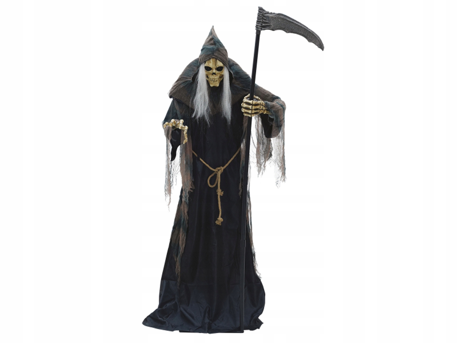 Dekorácia Žatva s kosou stojaca 182 cm Halloween Smrť