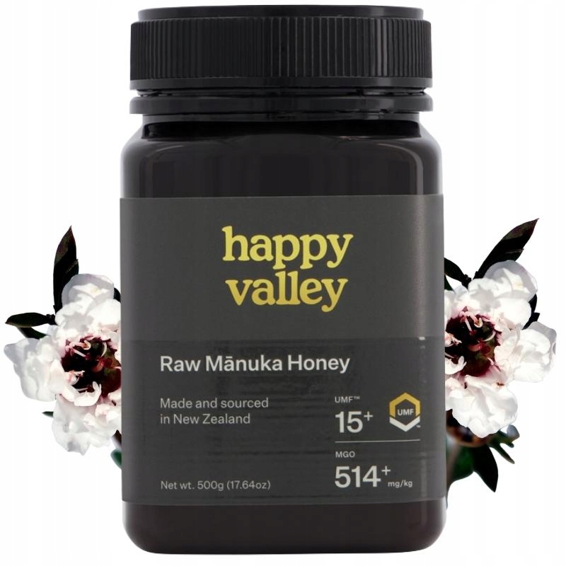 Miód Manuka Nowa Zelandia UMF15+ (MG514+) 500g
