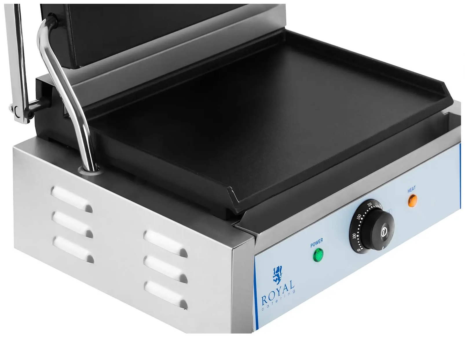 Grill kontaktowy - 2200 W ROYAL CATERING RCKG-2200-F 10010336 EAN (GTIN) 4250928641564