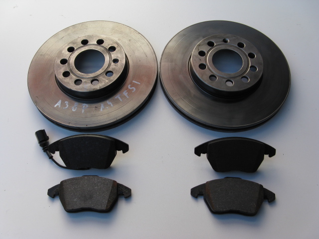 discs+plates AUDI A3 8P 1.4 TFS 288MM