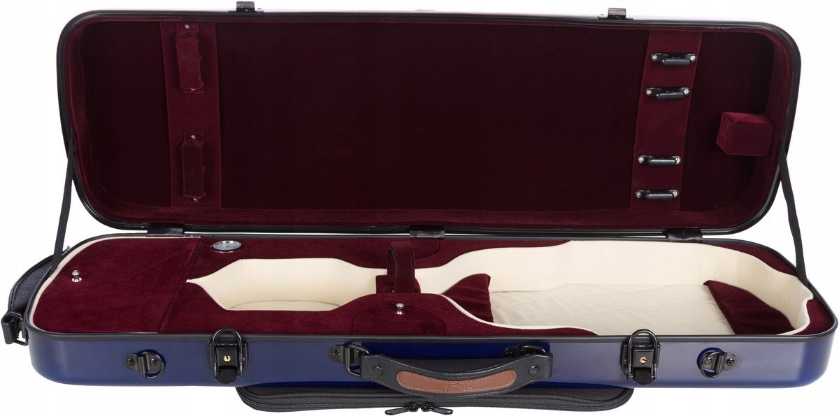 Houslový obal na housle 4/4 Oblong M-case Tmavě modrý Bordový
