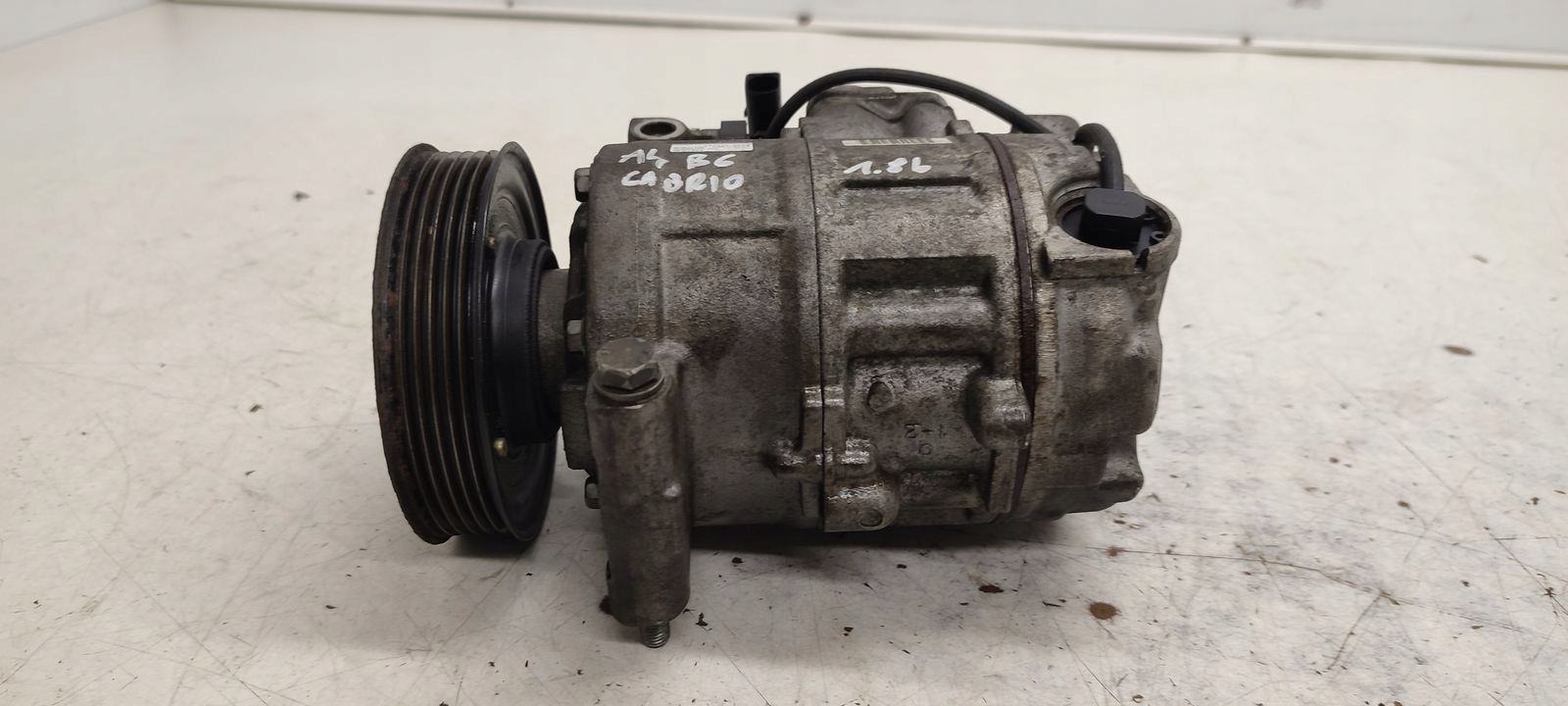 compressor of the air conditioning compressor; Audi A4 B6 Cabrio 1,8T