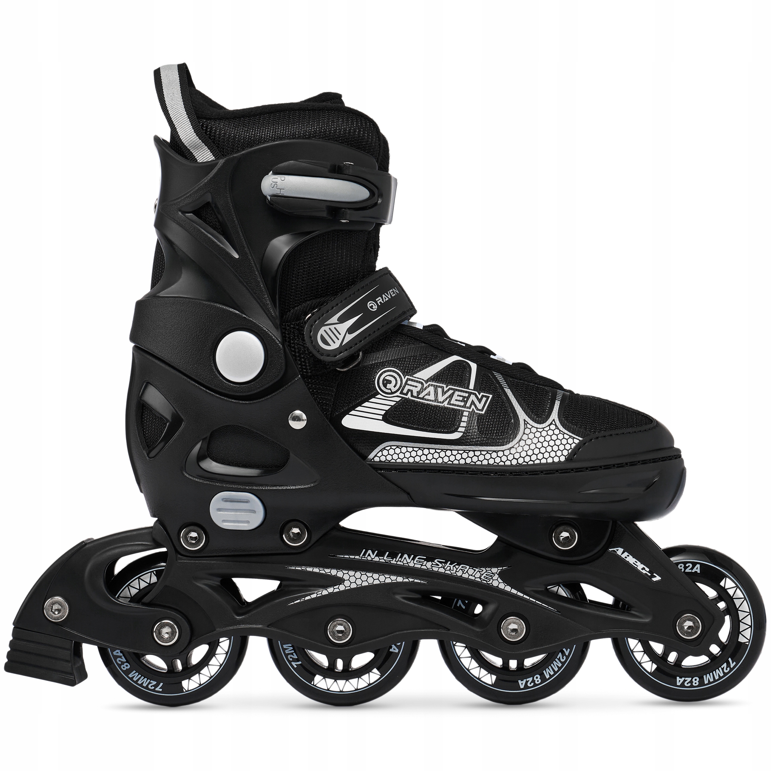 Rolki Regulowane Raven Spirit Black/White 40-43