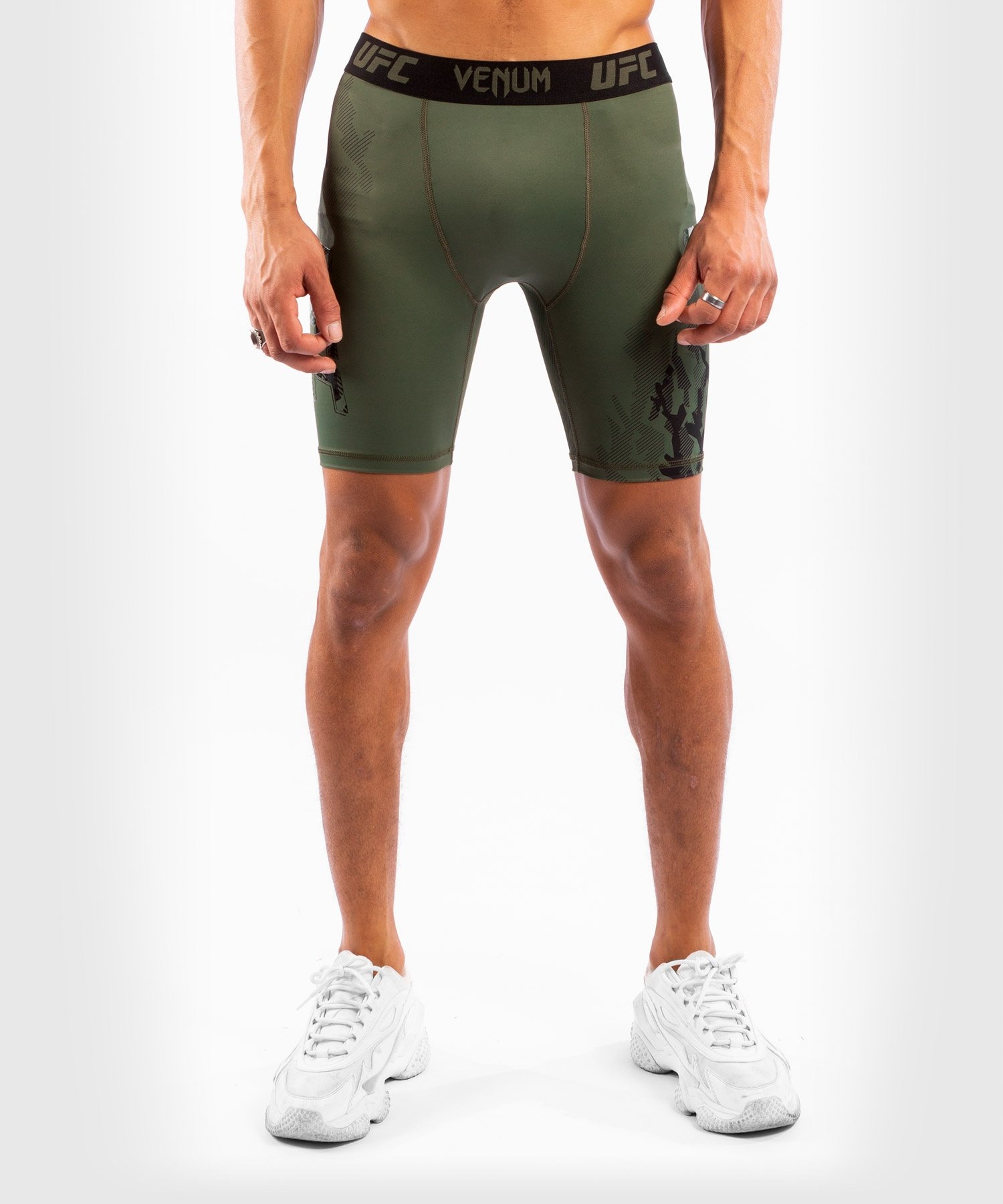 Kraťasy Vale Tudo Venum Ufc Authentic Khaki XXL